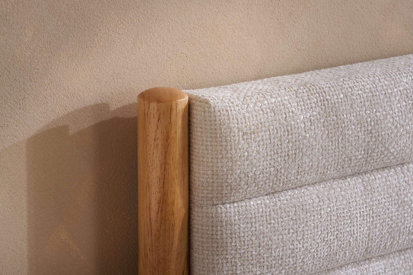 Arabella Stone Grey Fabric Bed with Storage Drawers