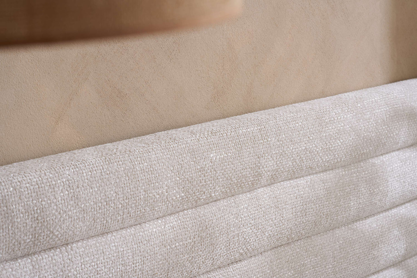 Arabella Stone Grey Fabric Bed with Storage Drawers