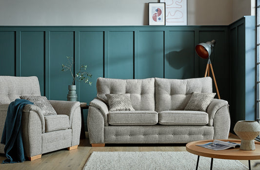 Ashley Fabric 3 Seater