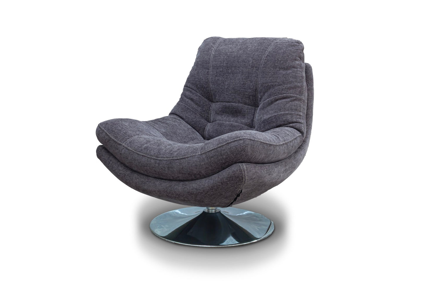 Axis Nature Swivel Chairs Dark Grey Fabric