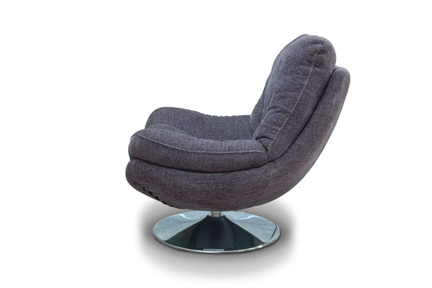 Axis Nature Swivel Chairs Dark Grey Fabric