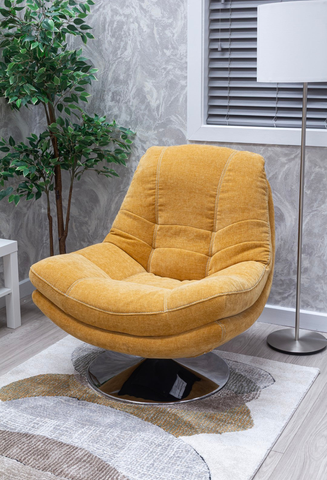 Axis Nature Swivel Chairs Ochre Fabric