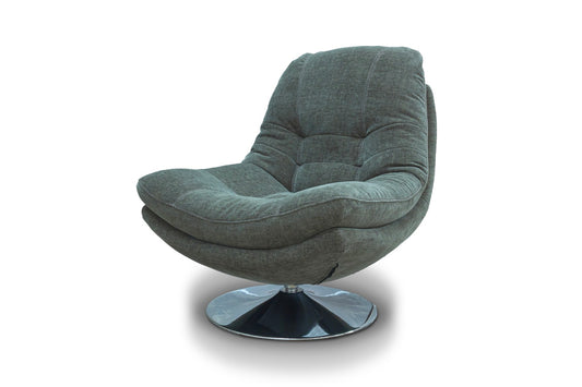 Axis Nature Swivel Chairs Sage Green Fabric