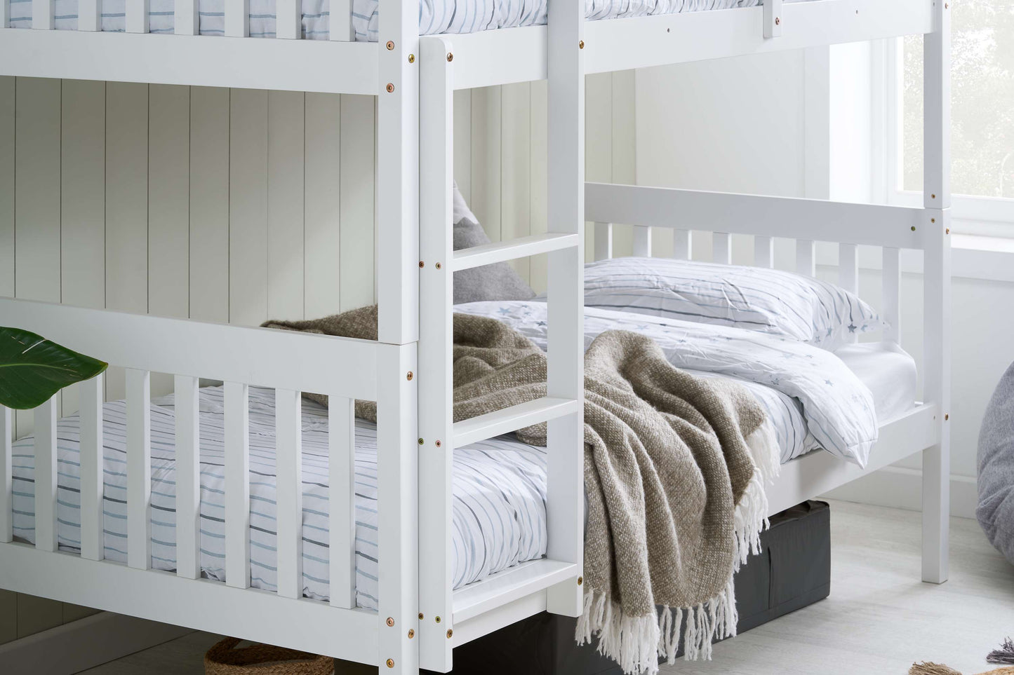 Benji White Bunk Bed