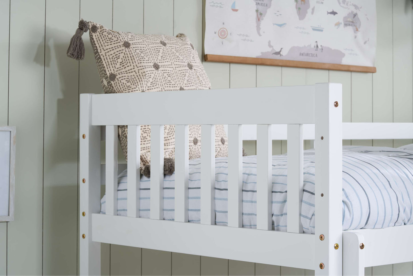 Benji White Bunk Bed