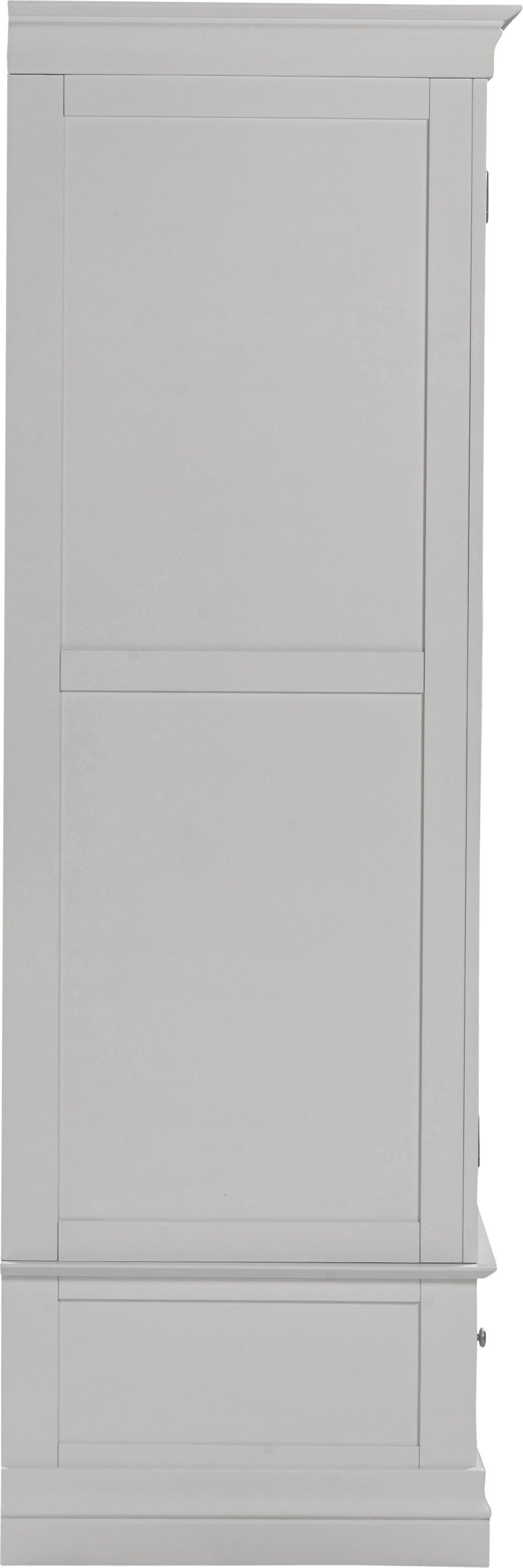 Bordeaux 2 Door Wardrobe Pebble Grey