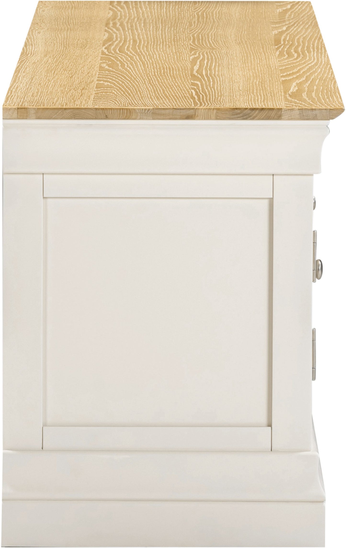 Bordeaux TV Stand Ivory/Oak