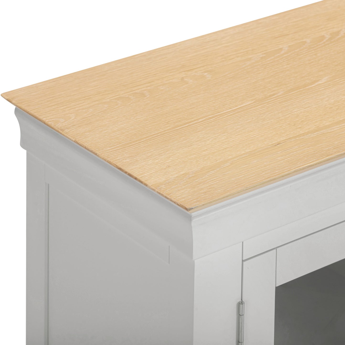 Bordeaux TV Stand Pebble Grey/Oak