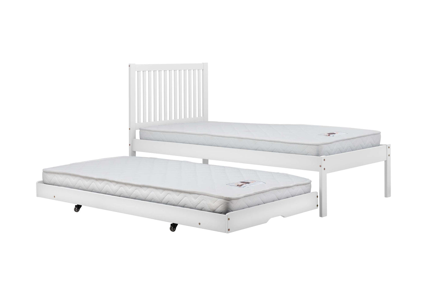 Buxton White Trundle Bed