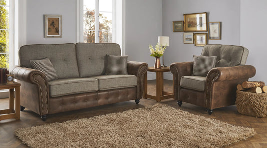 Barcelona Fabric 3+2+1 Sofas