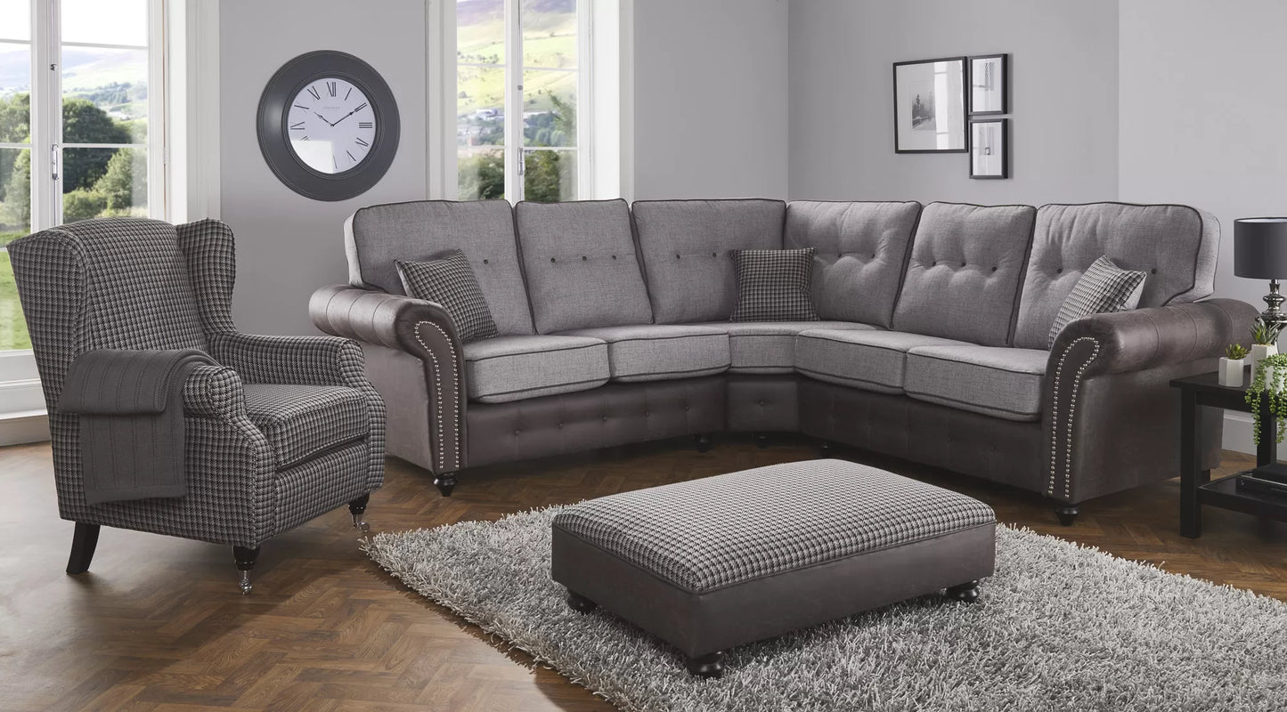 Barcelona Fabric Corner Sofas