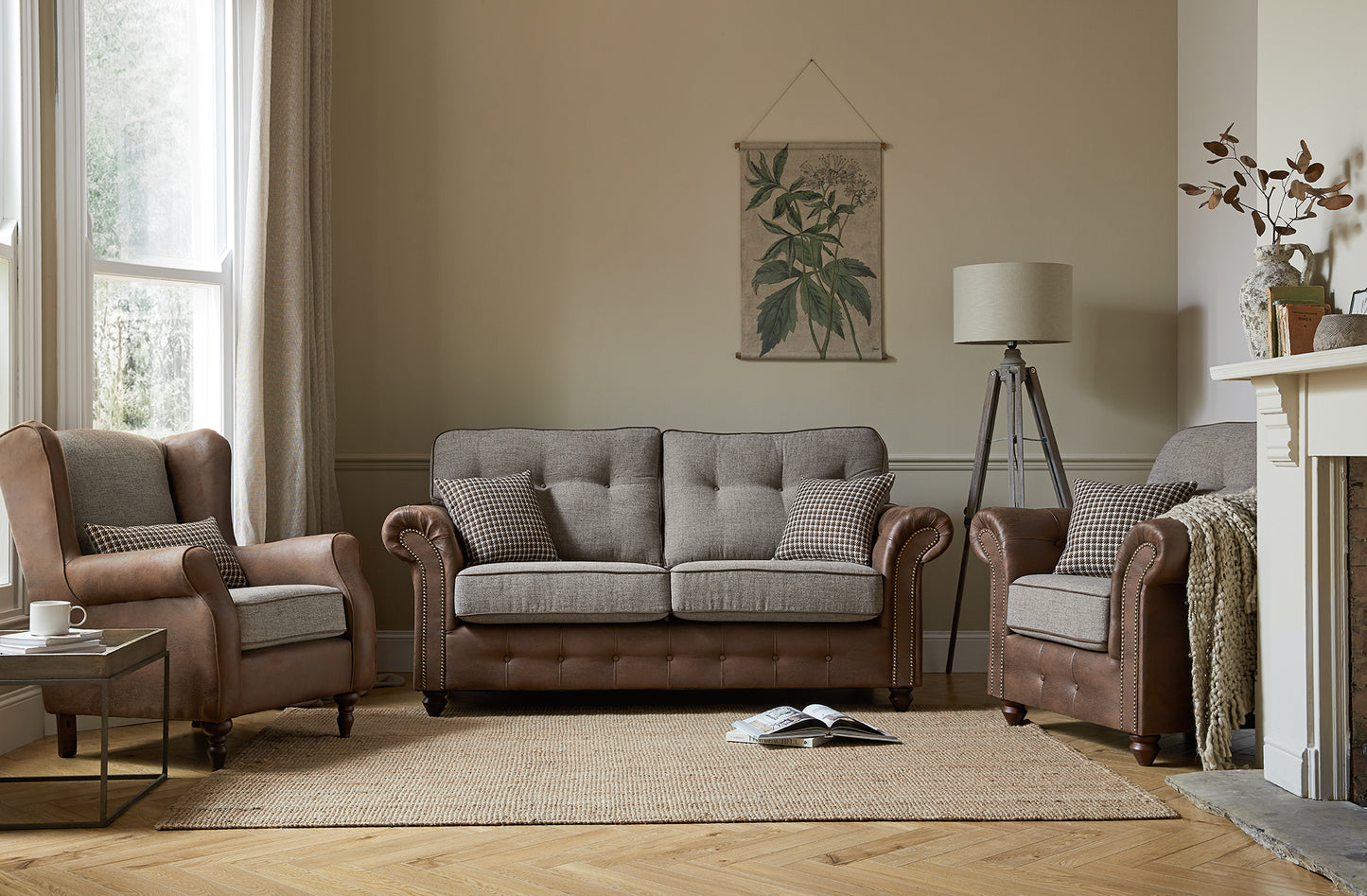 Barcelona Fabric Corner Sofas