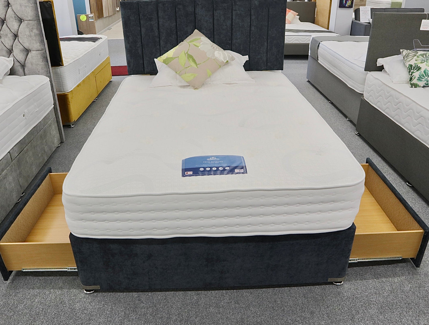Dura Beds Divan Bed & Sophia Headboard Set