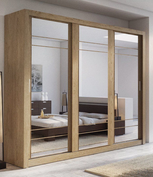 Boston Sliding Door Wardrobe 250cm