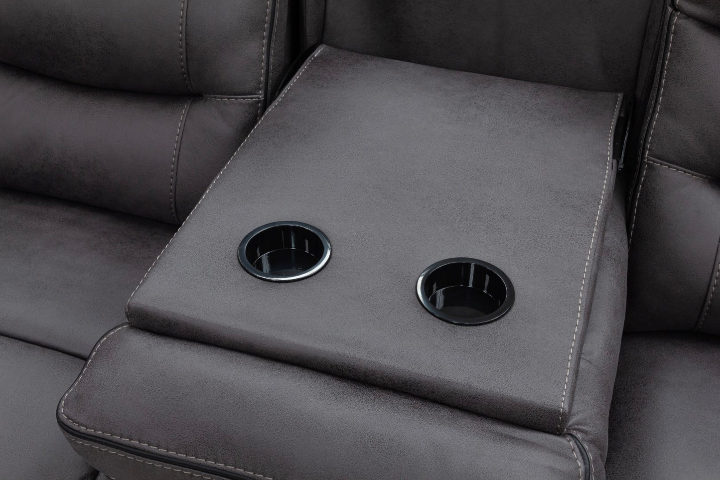 Bruno Recliner Sofas Grey Fabric
