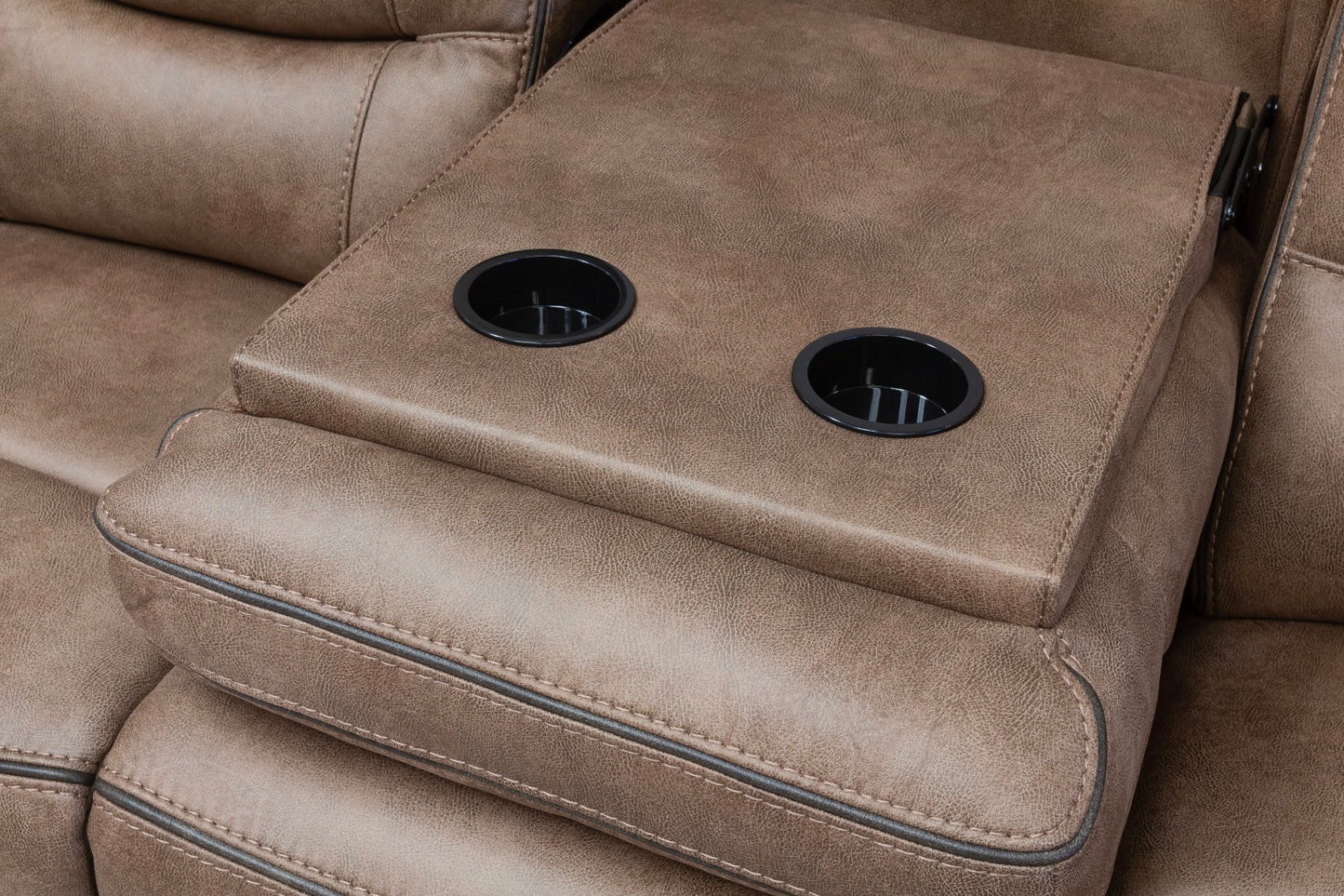Bruno Recliner Sofas Sandstone Fabric