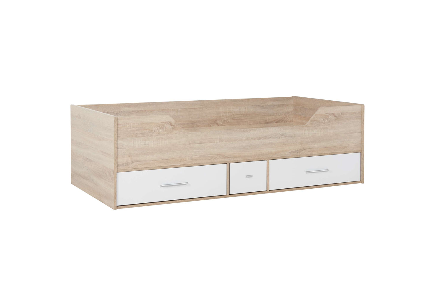 Camden White & Oak Cabin Bed