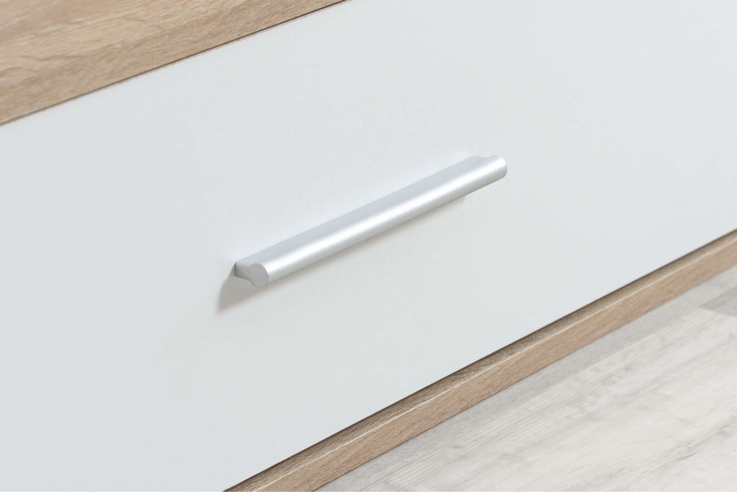 Camden White & Oak Cabin Bed