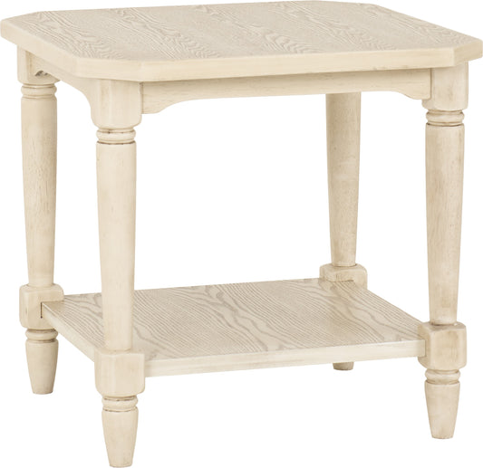 Chantilly Side Table Antique Cream