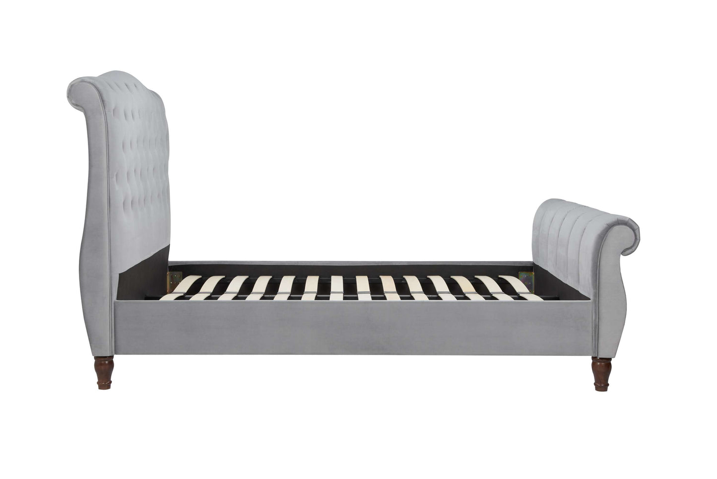 Colorado Grey Fabric Bed