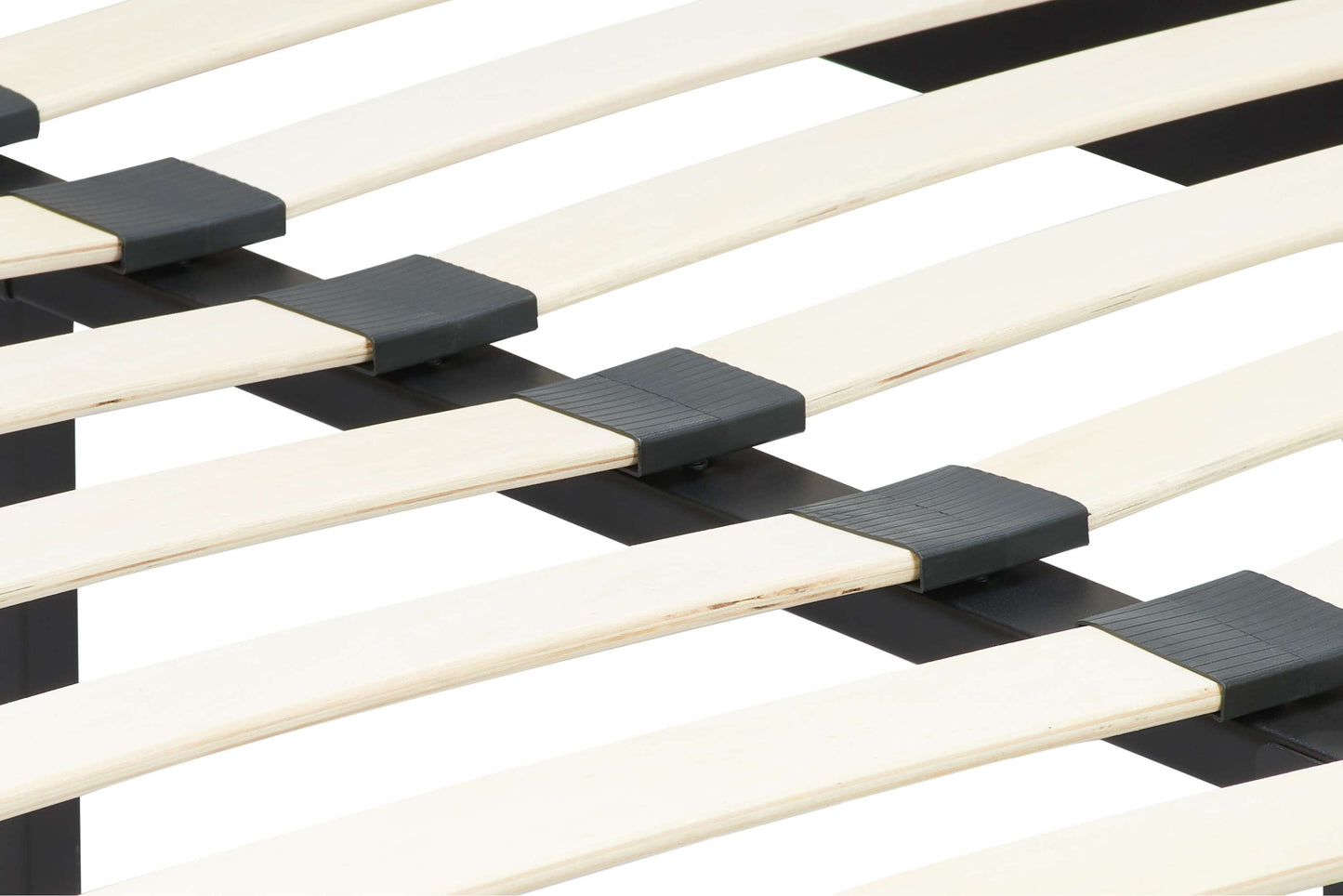 Copenhagen Stone Grey Fabric Bed