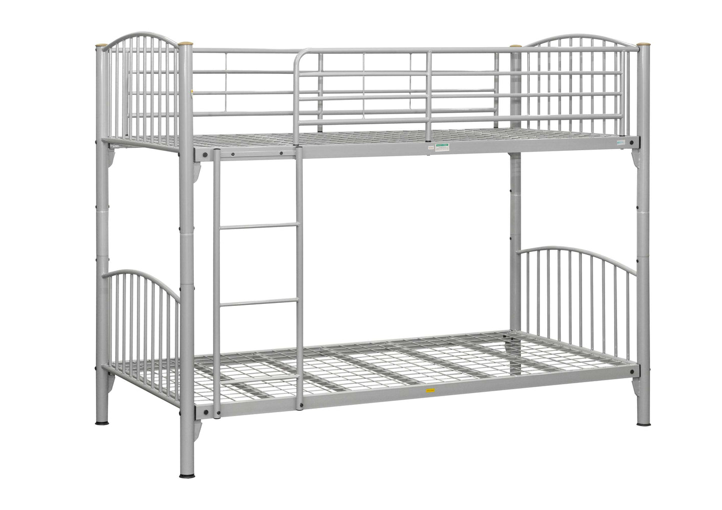 Corfu Metal Grey Bunk Bed