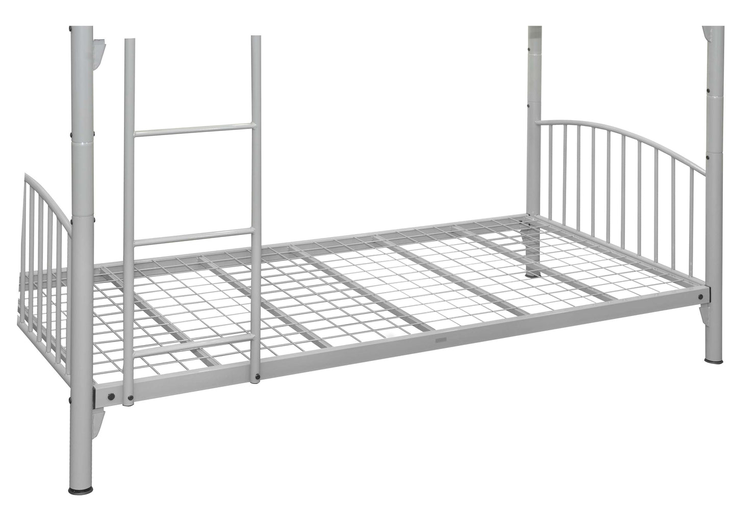 Corfu Metal Grey Bunk Bed