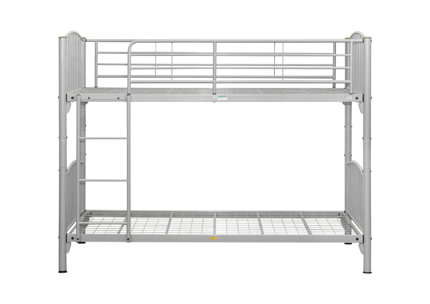Corfu Metal Grey Bunk Bed