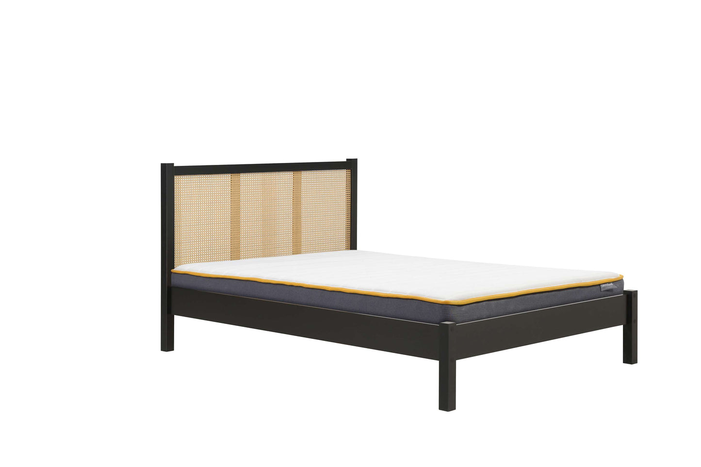Croxley Black Wooden Bed