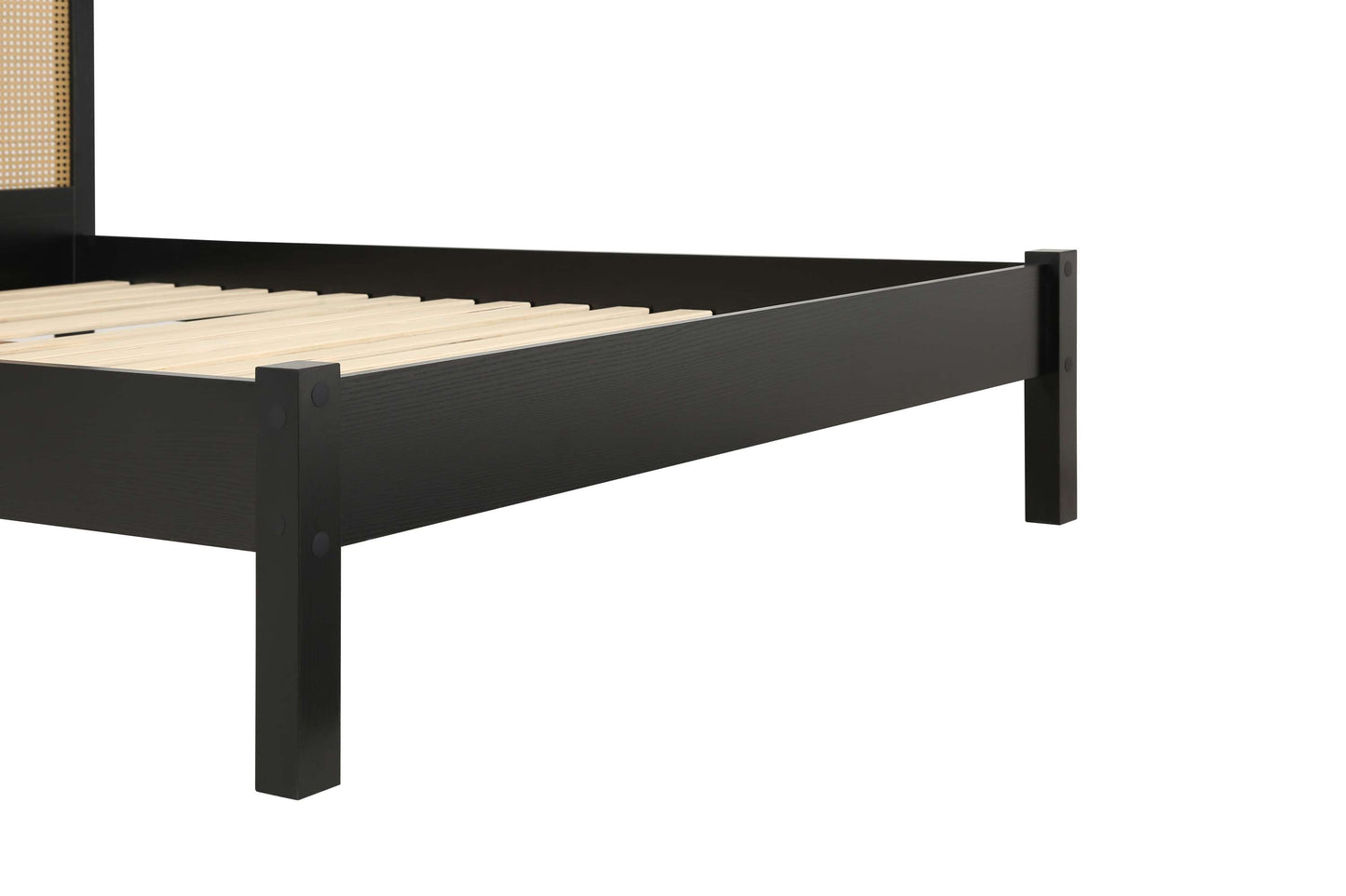 Croxley Black Wooden Bed