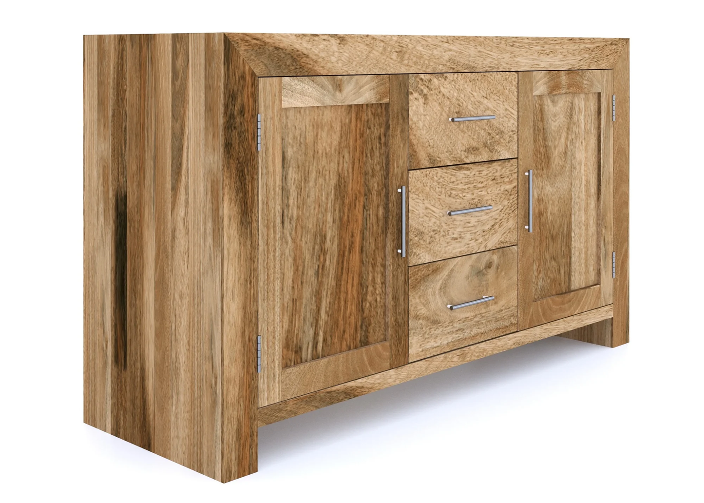 Cube Mango Solid Wood 2 Door Sideboard