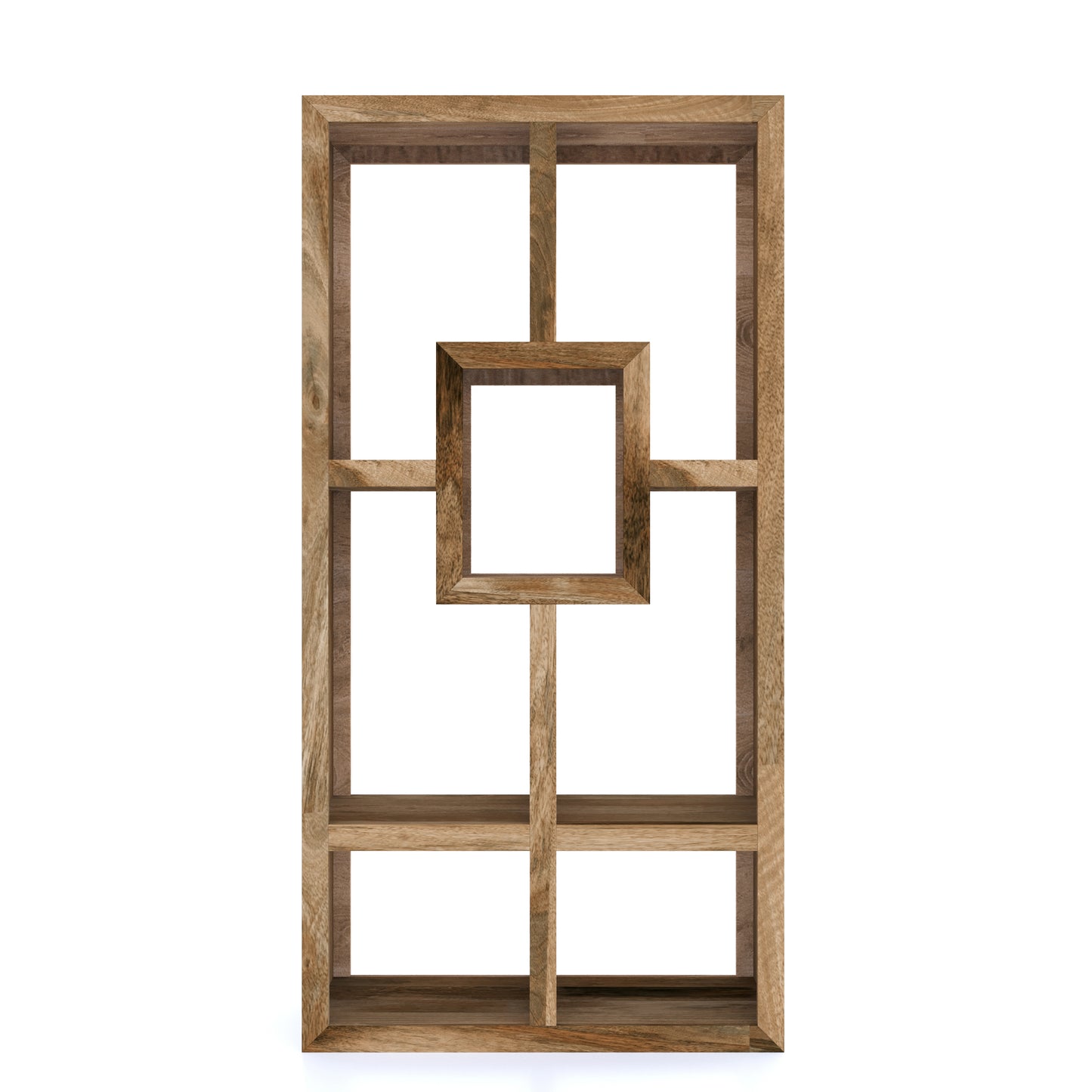 Cube Mango Solid Wood Large Bookcase