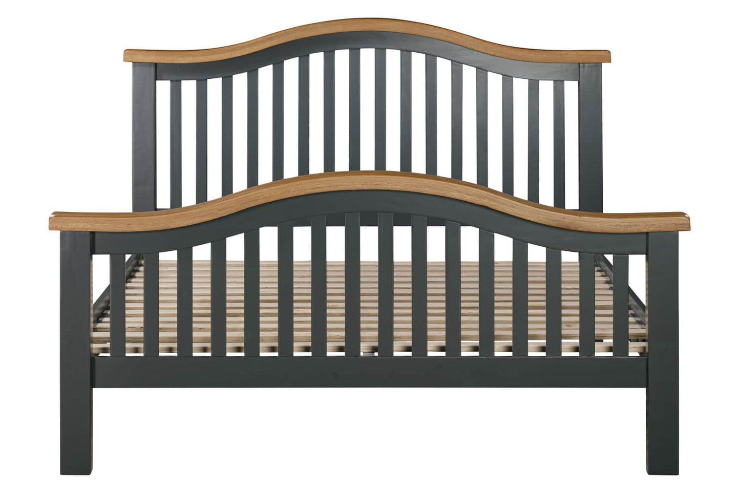 Capri Navy Grey & Oak Bedframes