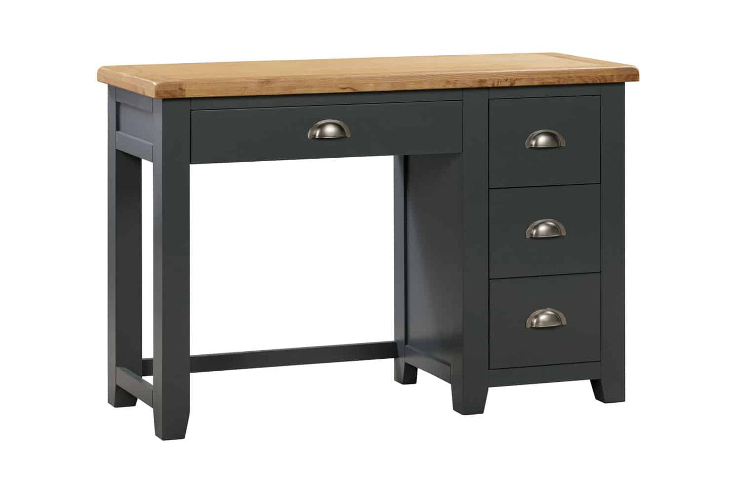Capri Light Grey & Oak Vanity Table Set