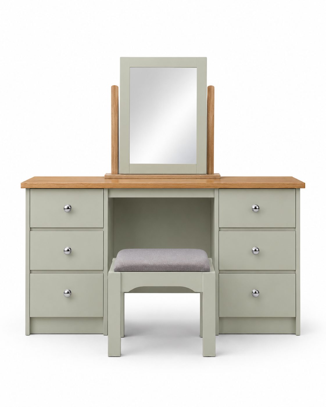 Millwood French Green Dressing Table Set