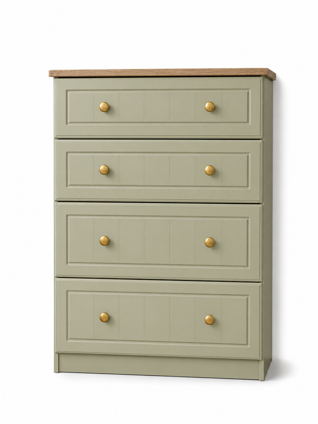 Millwood French Green 4 Drawer Chest