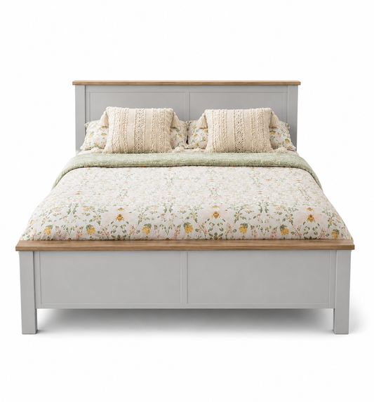 Millwood Light Grey Wooden Bedframes