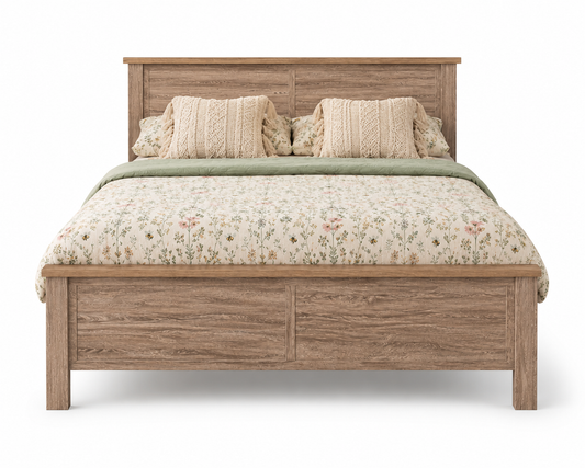 Millwood Sonoma Oak Wooden Bedframes