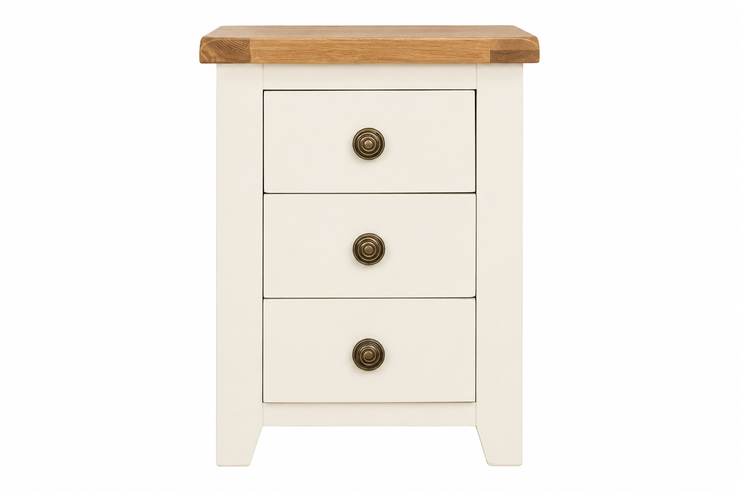 Skellig Ivory Oak 3 Drawer Locker