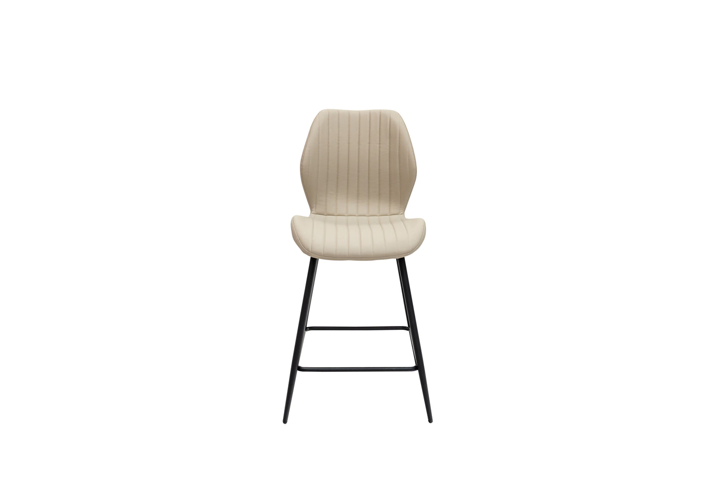 Santorini Stone Faux Leather Bar Stool