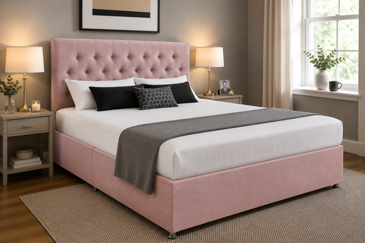 Divan Bedframe - Chesterfield Bed No.24