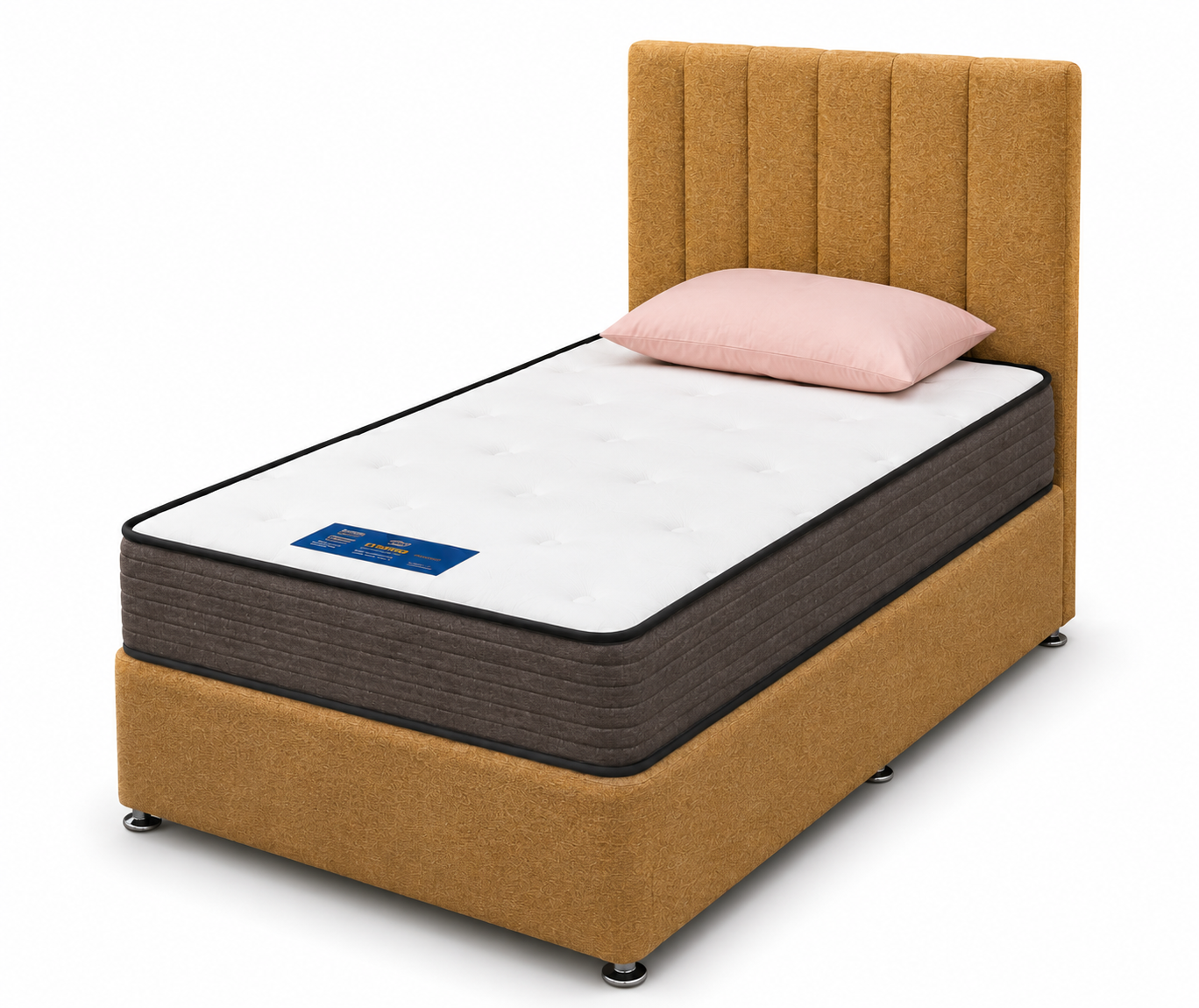 Divan Bed Set Deal - Vertical Bed + 1000 Pocket Mattress No.22