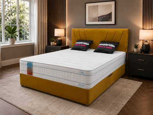 Dual Seasons 2800 Mattress Divan Bed Set