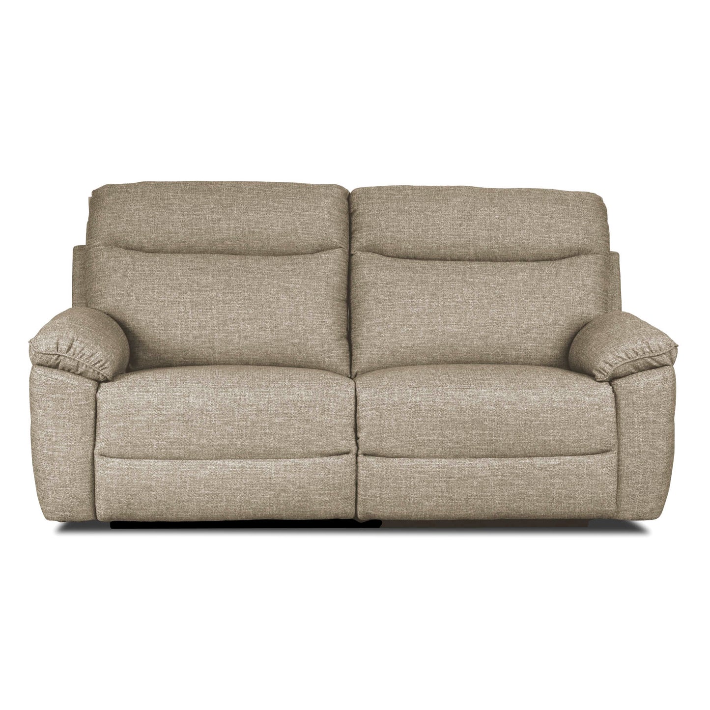 Dunluce Recliner Sofas - Oatmeal Fabric