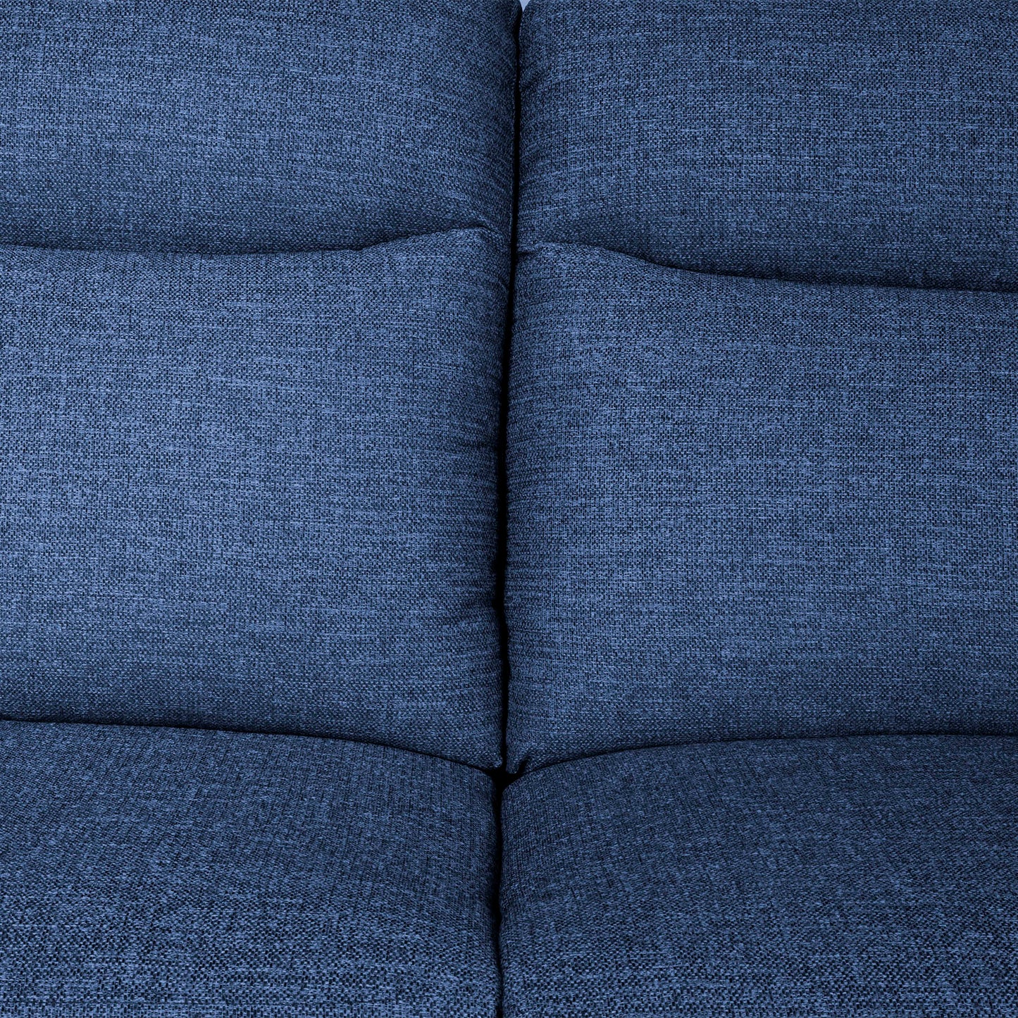 Dunluce Recliner Sofas - Dark Blue Fabric