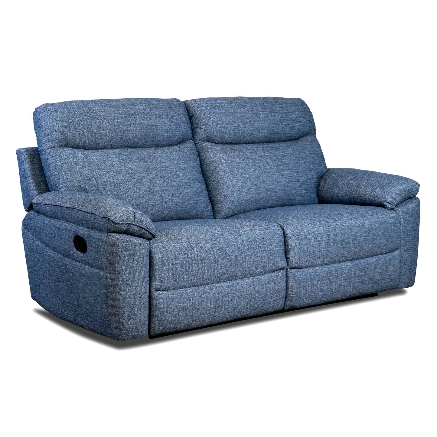 Dunluce Recliner Sofas - Light Blue Fabric