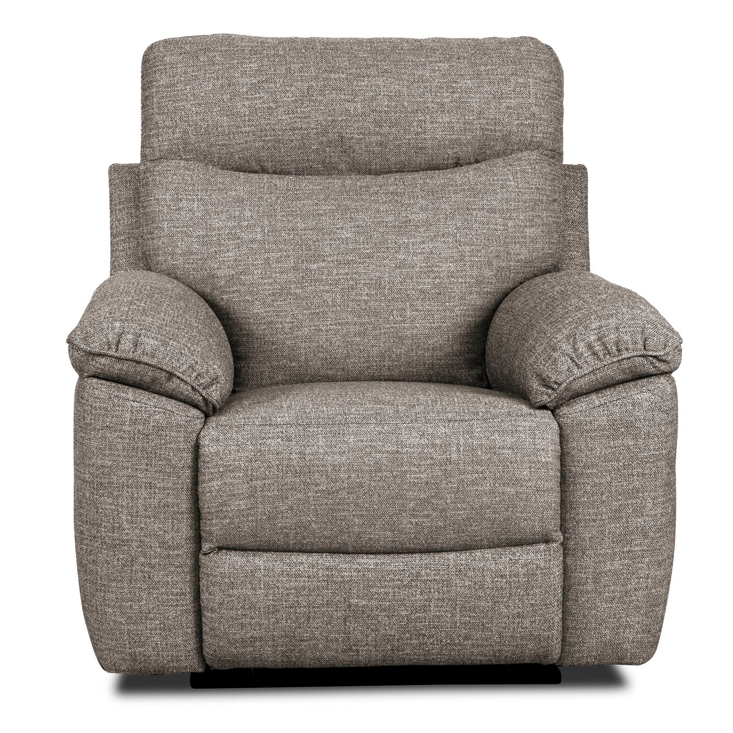 Dunluce Recliner Sofas - Brown Fabric