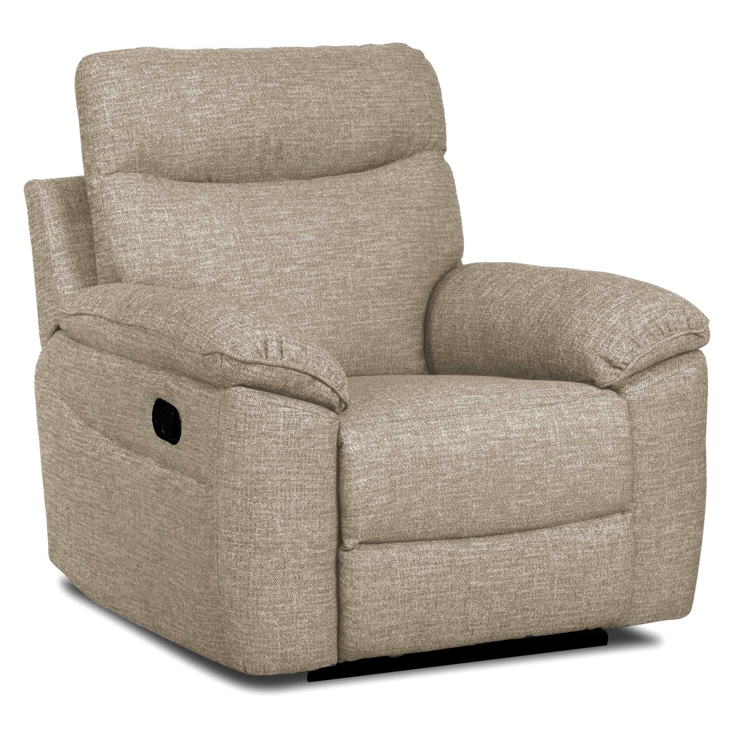 Dunluce Recliner Sofas - Oatmeal Fabric