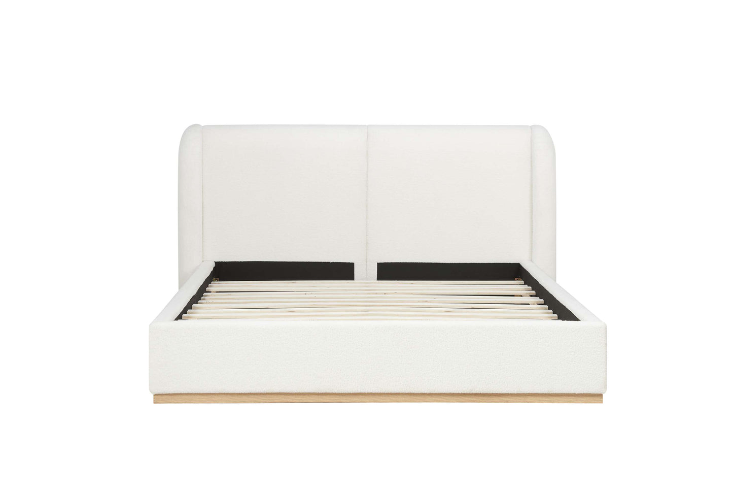Eden Bouclé Fabric Bed
