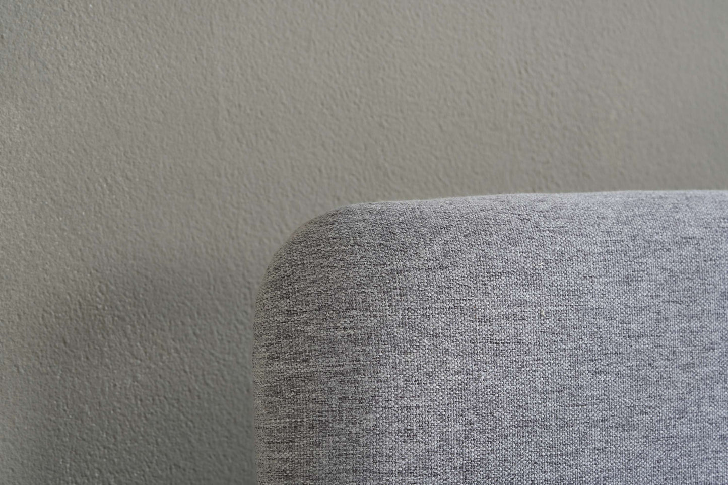 Ezra Fabric Wooden Bed